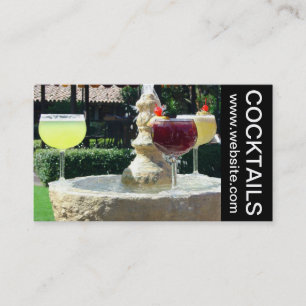 Cocktails and Drinks Business Card