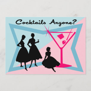Cocktails Anyone? Invitation