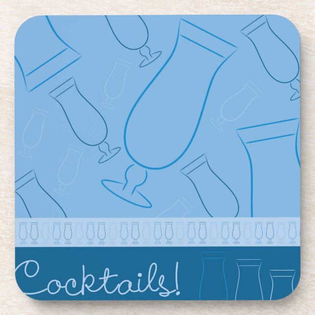 Cocktails! Coaster (Front)