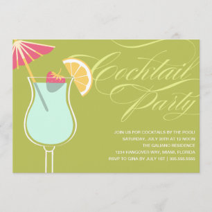 COCKTAILS D'ÉTÉ INVITATION À LA FÊTE
