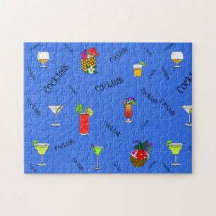 Cocktails Et Boissons De Fête Puzzle