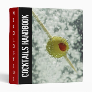 Cocktails Handbook Binder