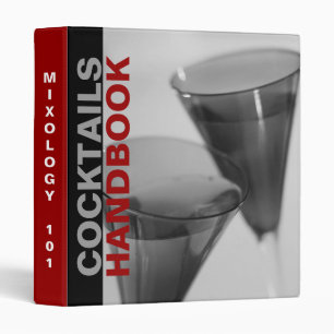 Cocktails Handbook Binder