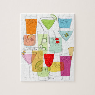 Cocktails jigsaw jigsaw puzzle