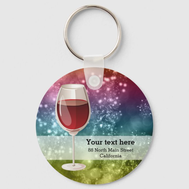 Cocktails Keychain (Front)