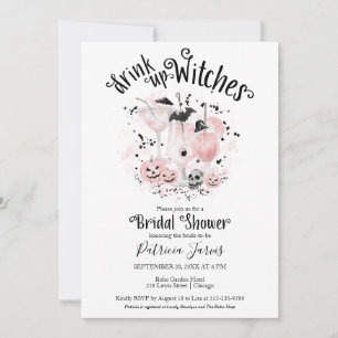 Cocktails mignons Invitations de douche nuptiale H