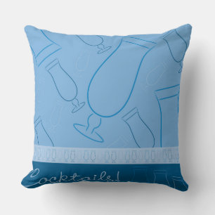Cocktails! Throw Pillow