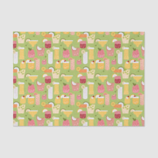 Cocktails Tissue Paper