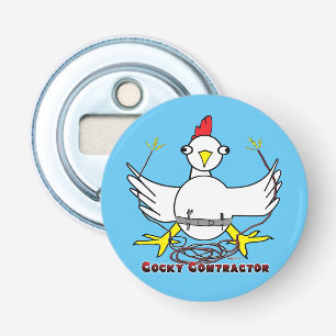 Cocky Contractor Bottle Opener