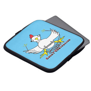 Cocky Contractor Laptop Sleeve