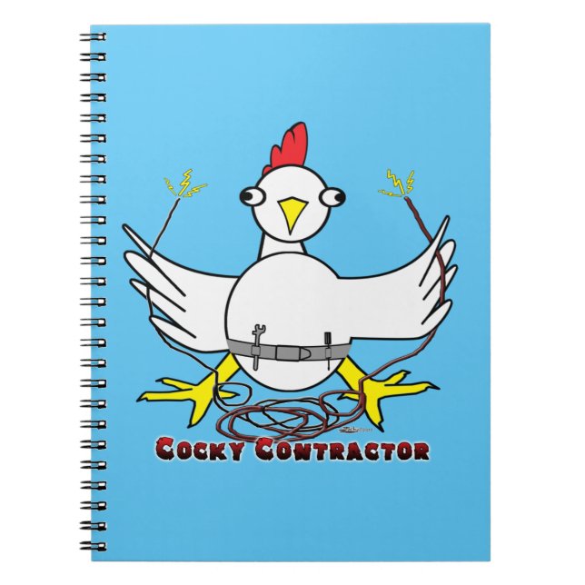 Cocky Contractor Notebook (Front)