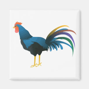 Cocky Rooster Magnet