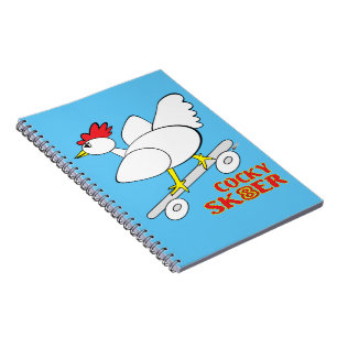 Cocky Skater Notebook