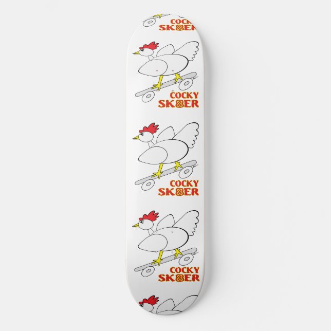Cocky Skater Skateboard (Front)
