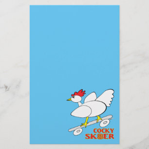 Cocky Skater Stationery