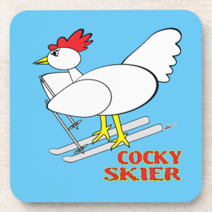 Cocky Skier Coaster