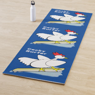 Cocky Surfer Yoga Mat