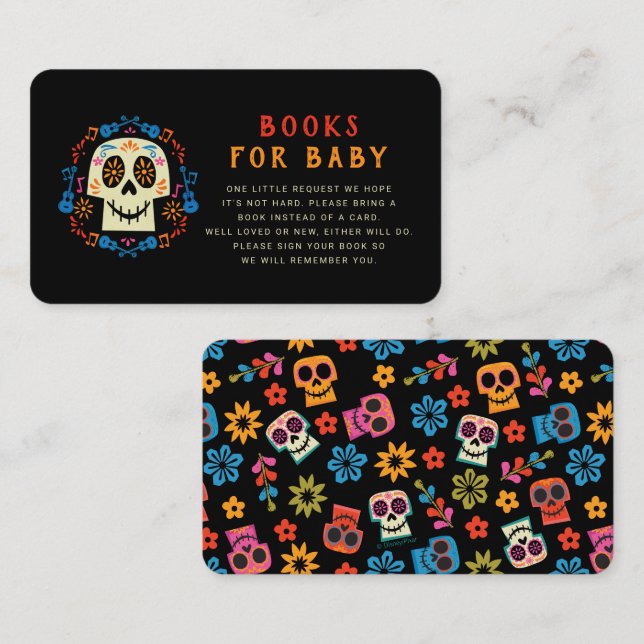 Coco  Baby Shower Books for Baby Insert (Front/Back)