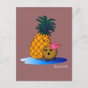 Coco & Badapple Postcard