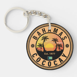 Coco Cay Bahamas Retro Sunset Souvenirs 60s
