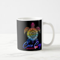 Coco cay tie dye sea turtle