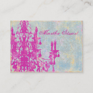 Coco Chandelier 2 - CHANGE COLOR Business Cards