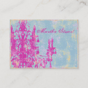 Coco Chandelier 2 - CHANGE COLOR Business Cards