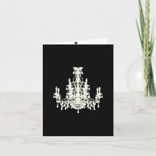 Coco Chandelier ~ Card / Invitations