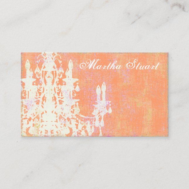 Coco Chandelier - CHANGE COLOR / Business Card (Front)