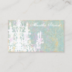 Coco Chandelier ~ CHANGE COLOR Business Cards
