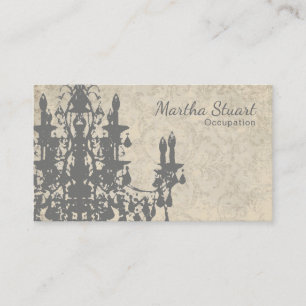 Coco Chandelier - CHANGE COLOR Business Cards