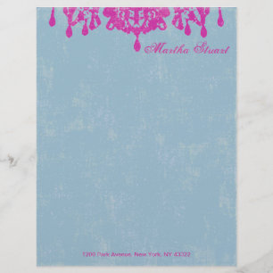 Coco Chandelier CHANGE COLOR ~ Letterhead