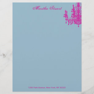 Coco Chandelier CHANGE COLOR ~ Letterhead