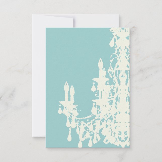 Coco Chandelier ~ CHANGER DE COULEUR Invitation (Devant)