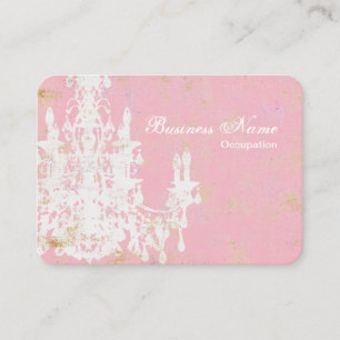 Coco Chandelier COLOR / PAPER / SIZE OPTIONS-Large Business Card