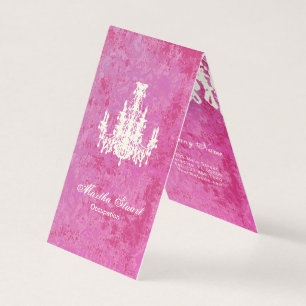 Coco Chandelier COLOR, PAPER & STYLE OPTIONS - Business Card