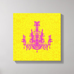 Coco Chandelier SIZE OPTIONS - Canvas Print