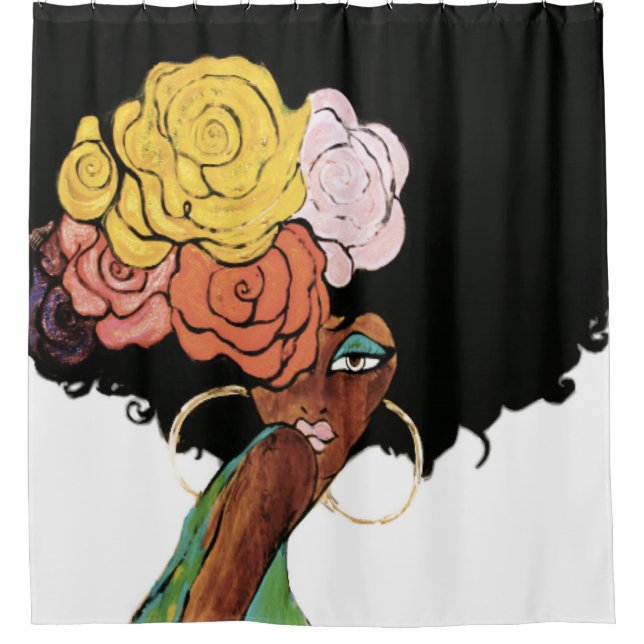 Coco Couture Shower Curtain (Front)