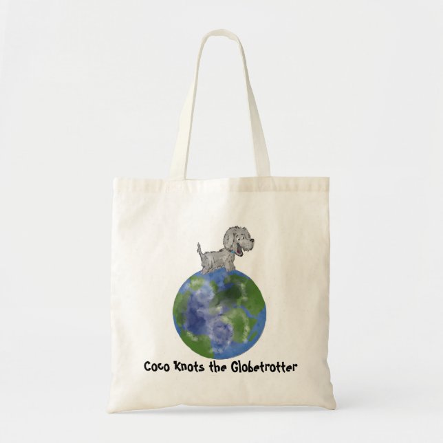 Coco Knots The Globetrotter Tote Bag (Front)