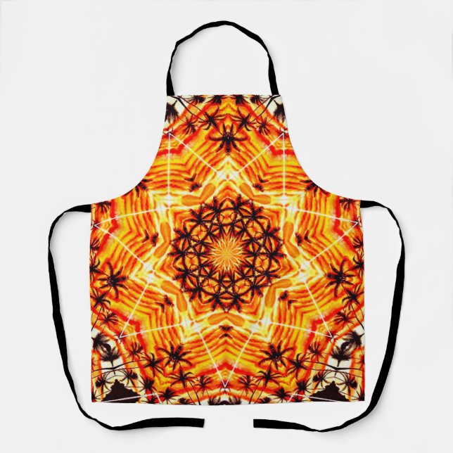 Coco Palm Star  Apron (Front)