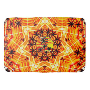 Coco Palm Star Bath Mat