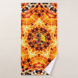 Coco Palm Star Bath Towel
