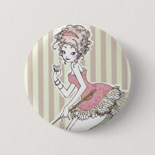 Coco pin#1 2 inch round button