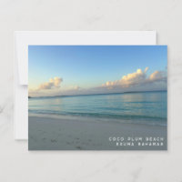 Coco Plum Beach Exuma Bahamas