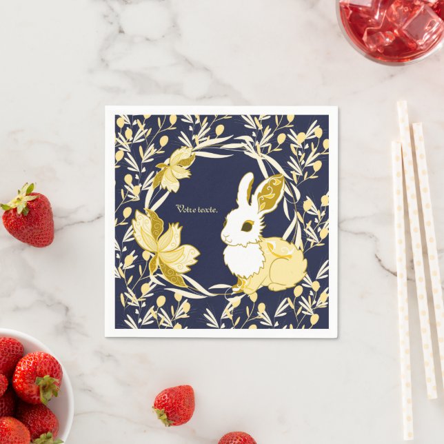 Coco the Rabbit Napkin (Insitu)