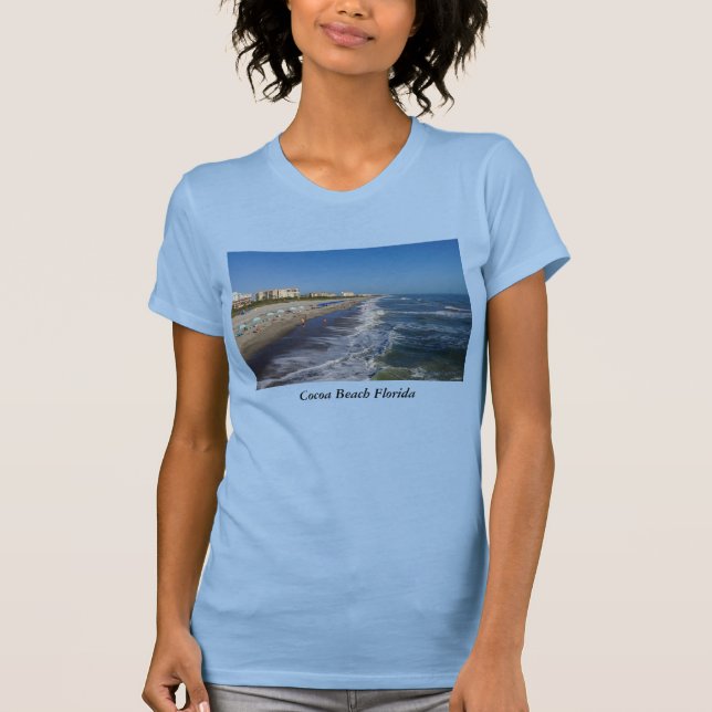 Cocoa Beach Coastline T-Shirt (Front)