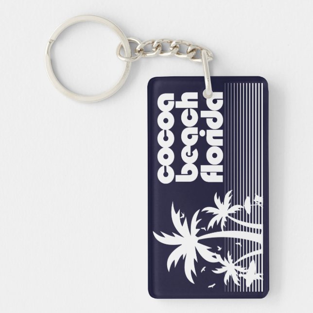 Cocoa Beach Florida Keychain (Front)