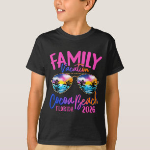 Cocoa Beach Florida Vacation 2026 Matching Family  T-Shirt