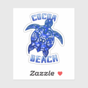 Cocoa Beach Florida Vacation Tribal Turtle