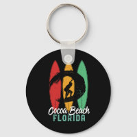 Cocoa Beach Florida Vintage Retro Surfing